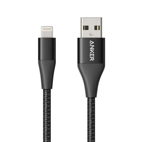 Anker PowerLine+ II Lightning (1.8m-6ft) C89 - Black